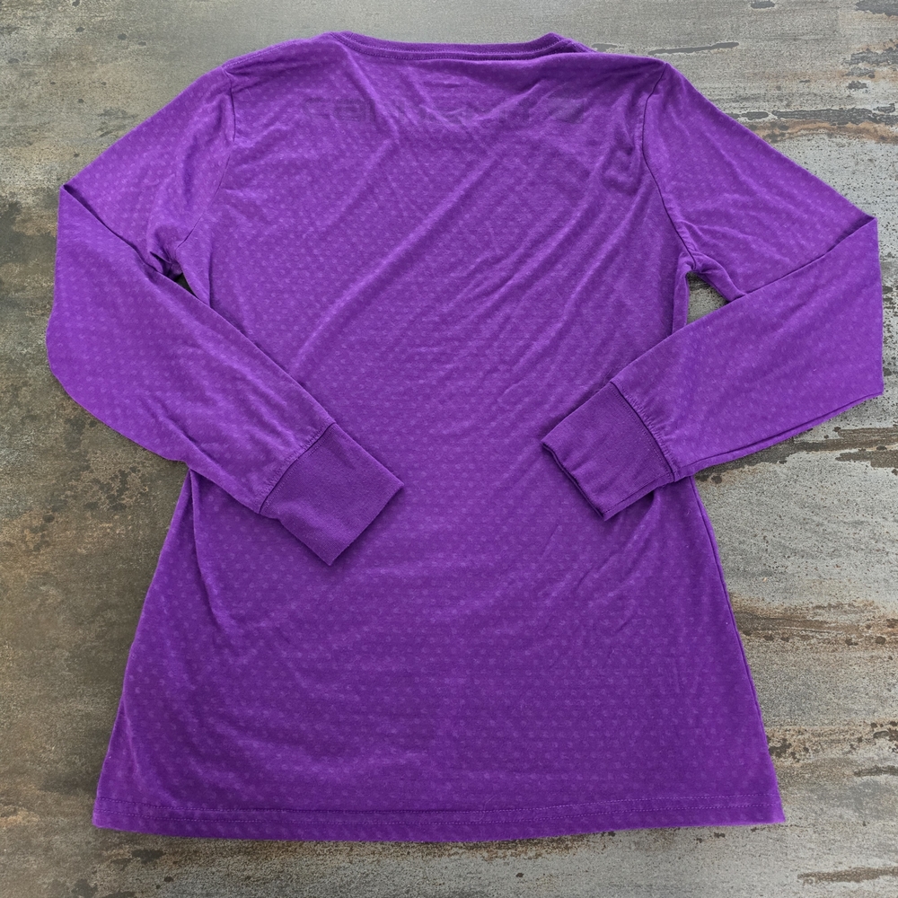 Carhartt Women's Vibrant Purple Long Sleeve Tee Size Medium - Picture 2 of 10